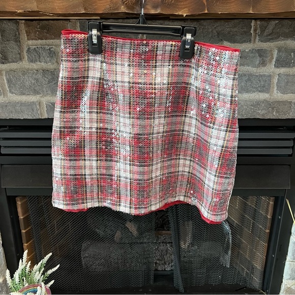 Franki by Franchesca’s Holiday Skirt - Picture 1 of 4